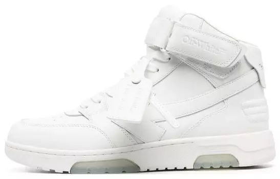 Кроссовки мужские Off-White Out Of Office высокие, белый