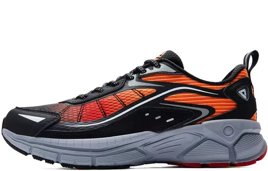 Кроссовки мужские OG-7000 с низким верхом, черные/оранжевые Peak