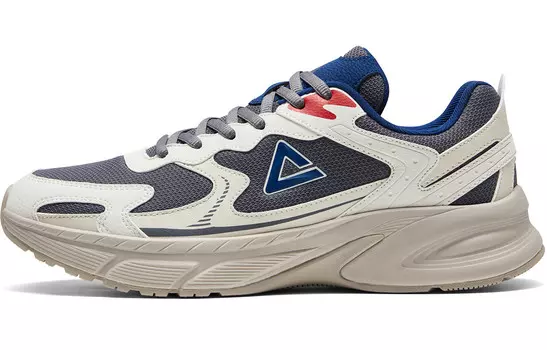 Кроссовки мужские OG-7000 с низким верхом бежевые/серые Peak