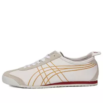 Кроссовки мужские Onitsuka Tiger Мексика 66 с вышивкой, бежевый