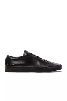 Кроссовки мужские Original Leather Achilles Low Common Projects, черный