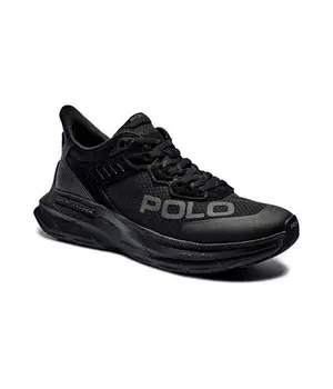 Кроссовки мужские Polo Ralph Lauren комбинированные на толстой подошве, черный
