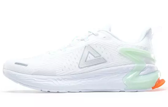 Кроссовки мужские Porcelain Shadow с низким верхом, большие, белые/светло-зеленые Peak