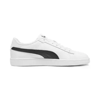 Кроссовки мужские повседневные Puma Smash 3.0 L, черный/белый