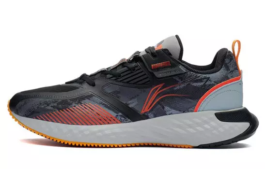 Кроссовки мужские Protection Cloud Running Shoes Low-top Black/Grey Lining