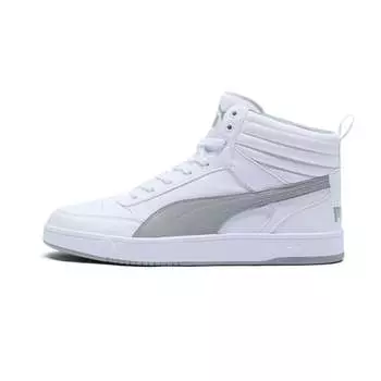 Кроссовки мужские PUMA Dribble Mid, белый/серый