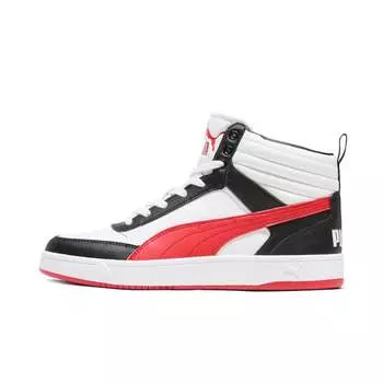 Кроссовки мужские PUMA Dribble Mid, цвет white/for all time red/black