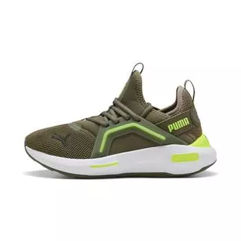Кроссовки мужские PUMA Softride Enzo 5 для бега, цвет loden green/yellow alert