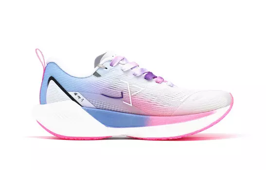 Кроссовки мужские Race 360 1.0 с низким верхом, белые/розовые Xtep