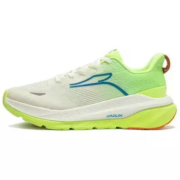 Кроссовки мужские Red Flame 3 с низким верхом Feather White/флуоресцентный ярко-зеленый 361°