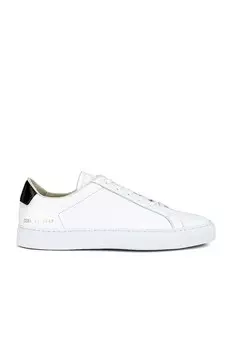Кроссовки мужские Retro Low Common Projects, белый/черный