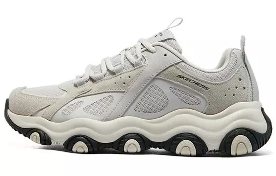 Кроссовки мужские Rover X Chunky низкие серые/белые Skechers