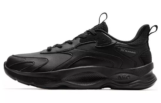 Кроссовки мужские с низким верхом 361°, цвет Obsidian Black / Obsidian Black