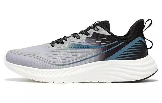 Кроссовки мужские с низким верхом 361°, цвет Gray Black