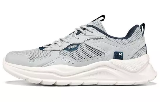 Кроссовки мужские с низким верхом 361°, серый/синий