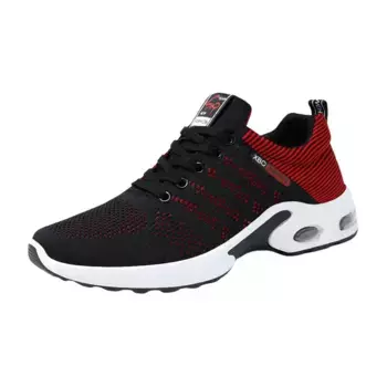 Кроссовки мужские с низким верхом Abcfjg, черный/красный