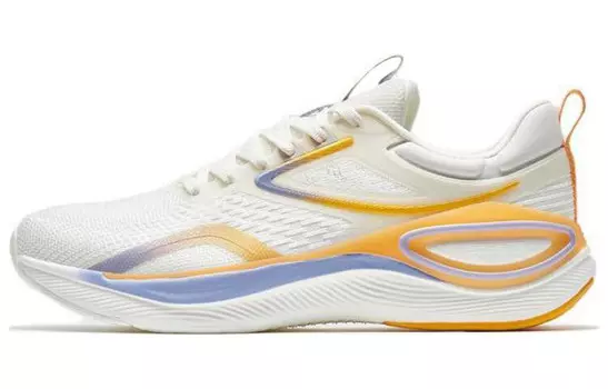 Кроссовки мужские с низким верхом белые/фиолетовые/оранжевые Xtep