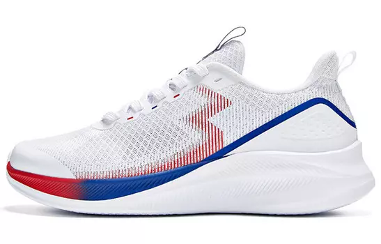 Кроссовки мужские с низким верхом белые/королевские синие 361°