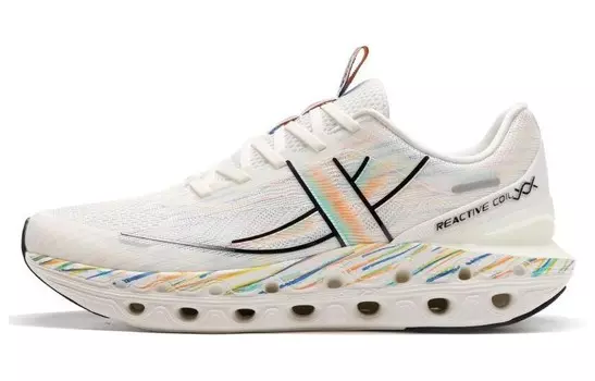 Кроссовки мужские с низким верхом белые/оранжевые Xtep