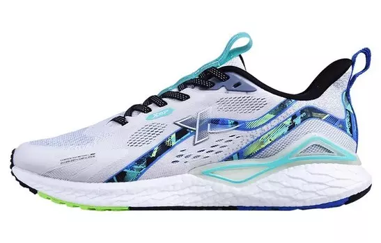 Кроссовки мужские с низким верхом белые/серые/синие Xtep