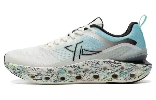 Кроссовки мужские с низким верхом белые/синие/зеленые Xtep