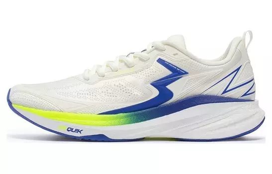 Кроссовки мужские с низким верхом белые/синие/зеленые 361°