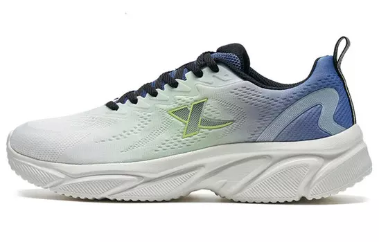 Кроссовки мужские с низким верхом белые/синие/зеленые Xtep