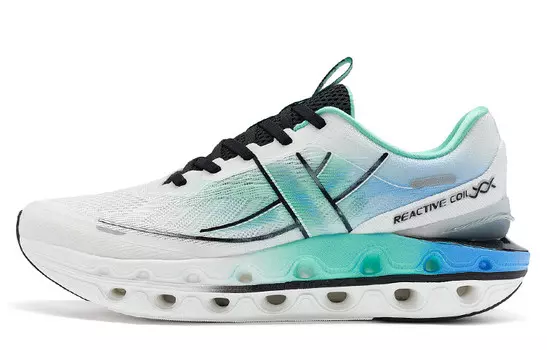 Кроссовки мужские с низким верхом белые/зеленые/синие Xtep