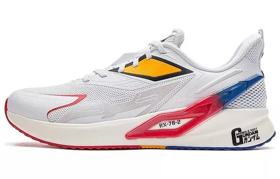 Кроссовки мужские с низким верхом белый/красный 361°