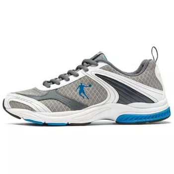 Кроссовки мужские с низким верхом белый серый Qiaodan