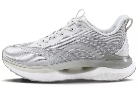 Кроссовки мужские с низким верхом белый/серый Saiqi