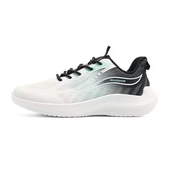 Кроссовки мужские с низким верхом белый серый зеленый Warrior 1927