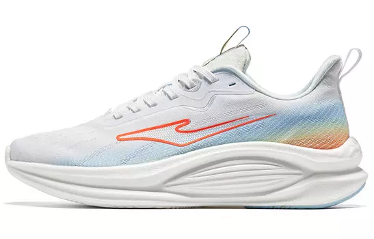 Кроссовки мужские с низким верхом белый / светло-кислородно-голубой Erke