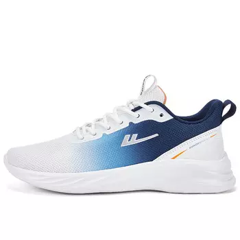 Кроссовки мужские с низким верхом белый/темно-синий Warrior