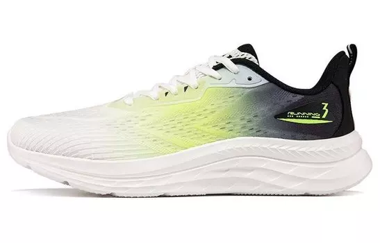 Кроссовки мужские с низким верхом белый/зеленый 361°