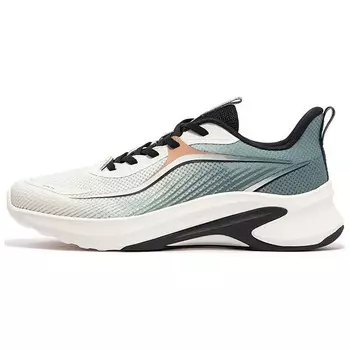 Кроссовки мужские с низким верхом белый/зеленый 361°