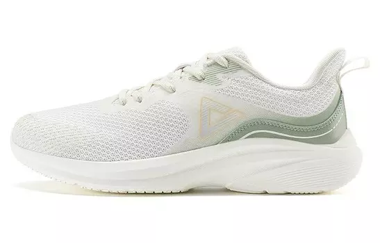 Кроссовки мужские с низким верхом бежевый/зеленый Peak