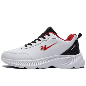 Кроссовки мужские с низким верхом Binary, белый/красный