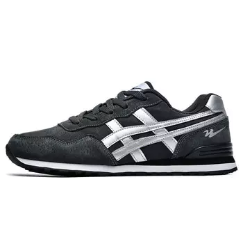 Кроссовки мужские с низким верхом Carbon Grey Silver Double Star 88