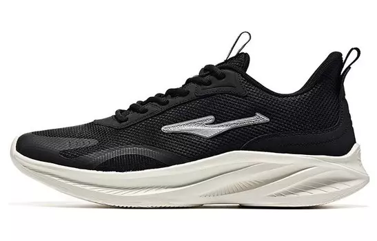 Кроссовки мужские с низким верхом, черный/серебряный Erke