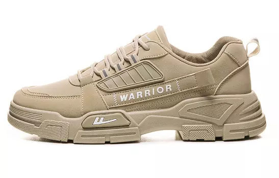 Кроссовки мужские с низким верхом цвета хаки Warrior
