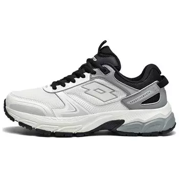 Кроссовки мужские с низким верхом цвета слоновой кости и белого цвета Lotto