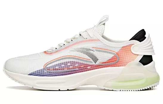 Кроссовки мужские с низким верхом цвета слоновой кости/оранжевый магма Anta