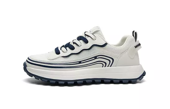 Кроссовки мужские с низким верхом Fairwhale, белый/синий