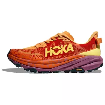 Кроссовки мужские с низким верхом Fruit Dew оранжевые/фиолетово-красные Hoka One One
