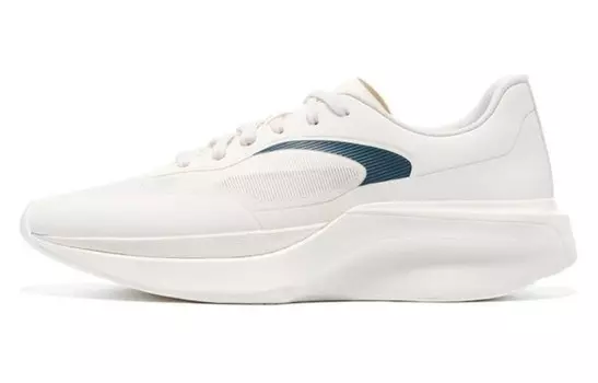 Кроссовки мужские с низким верхом, кремово-белый/изумрудно-зеленый Li-Ning 1990