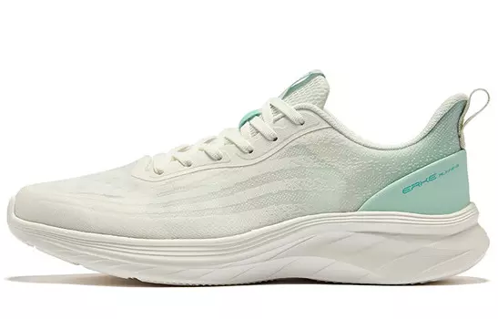 Кроссовки мужские с низким верхом микрокристаллические белые цинтолитово-зеленые Erke