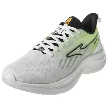 Кроссовки мужские с низким верхом микрокристаллические белый/цвета пшеницы Seedling Green Erke