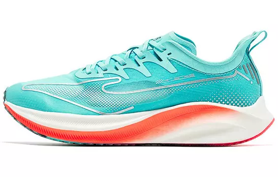 Кроссовки мужские с низким верхом мятно-синий/оранжевый Erke