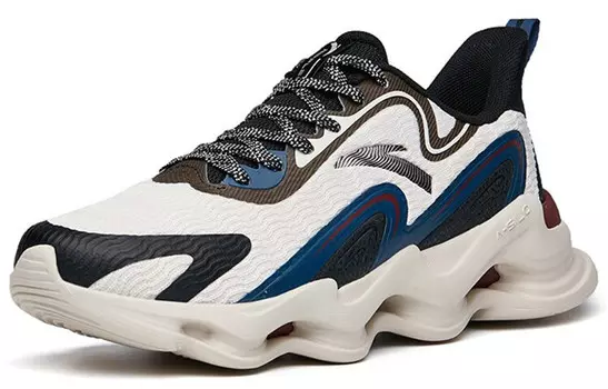 Кроссовки мужские с низким верхом Muddy Gray/black/abyss Blue Anta